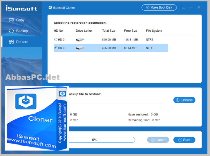 Download Grátis do iSumsoft Cloner