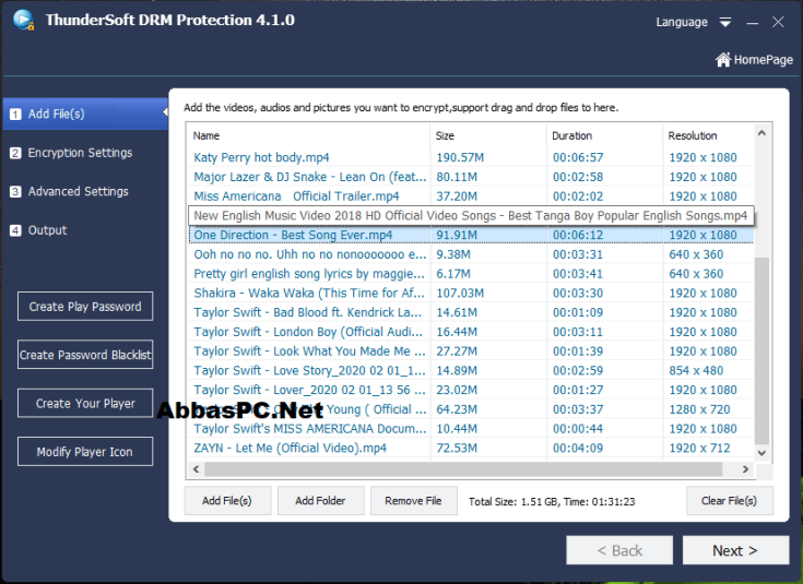 Proteção ThunderSoft DRM para Windows Download