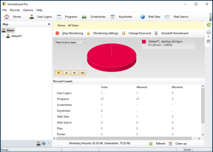 Download Grátis da chave de licença HomeGuard Pro