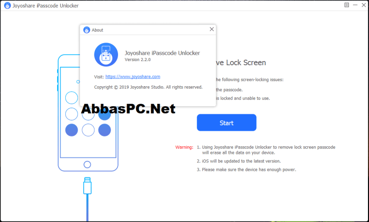 Código de registro do desbloqueador Joyoshare iPasscode