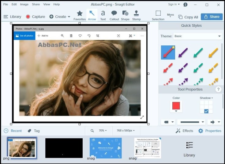 Chave de licença Snagit para download no PC