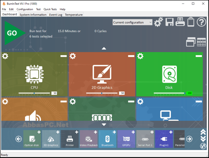 Download da chave serial profissional Passmark BurnInTest