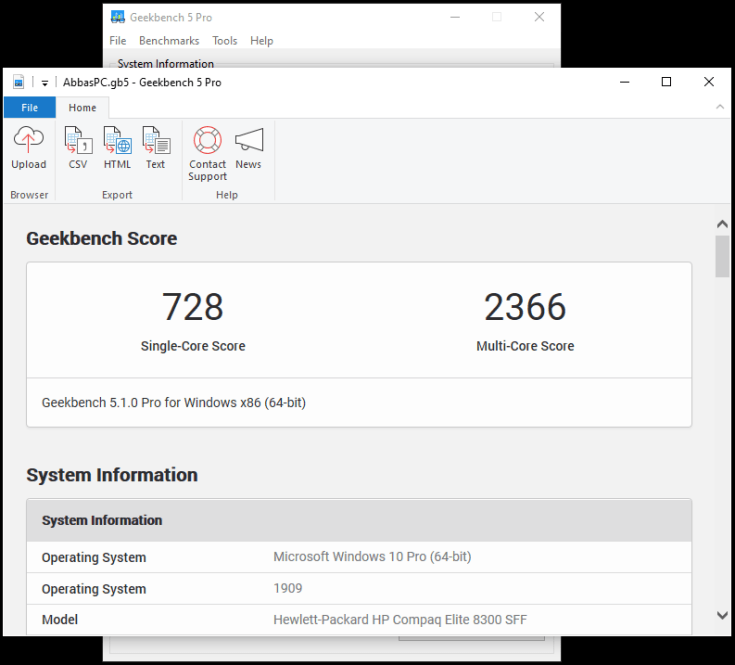 Download Grátis da chave serial do Geekbench Pro