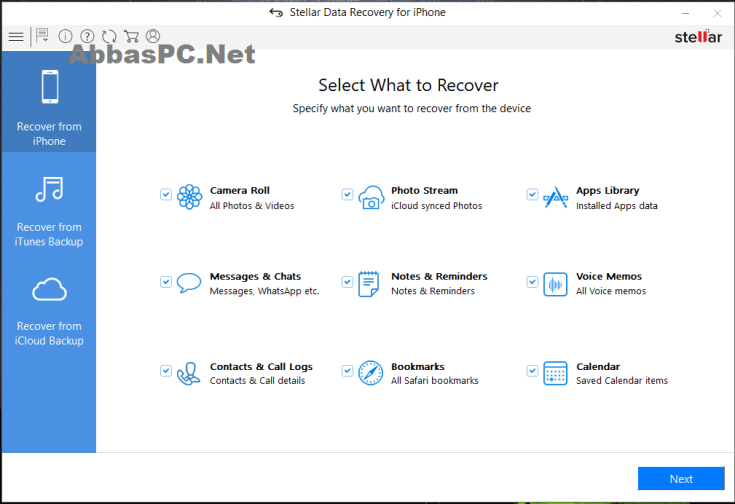 Stellar Data Recovery para chave de ativação do iPhone Grátis