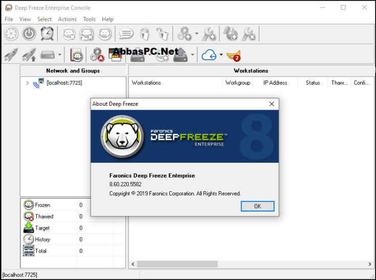 Download da chave serial do Deep Freeze Enterprise