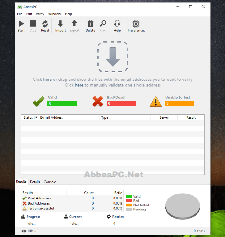 Chave de ativação do verificador de e-mail Maxprog