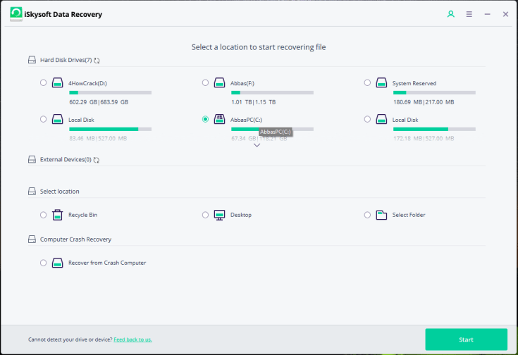 Download Grátis do código de registro de recuperação de dados iSkysoft