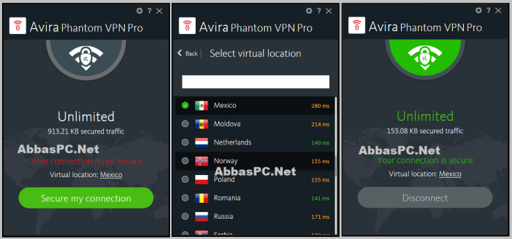 Baixar chave de licença do Avira Phantom VPN Pro para PC