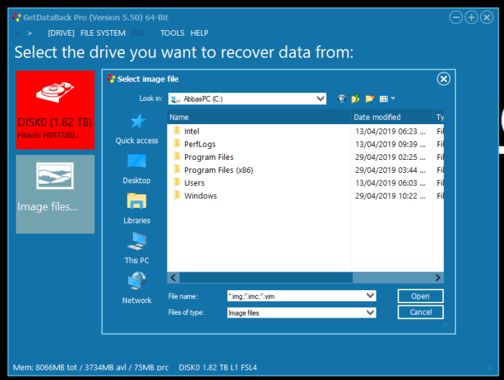 Download Grátis da chave de licença GetDataBack Pro