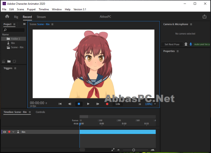 Download Grátis da versão completa do Adobe Character Animator CC