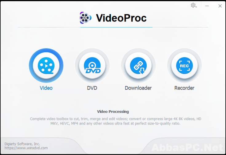 Código de registro VideoProc