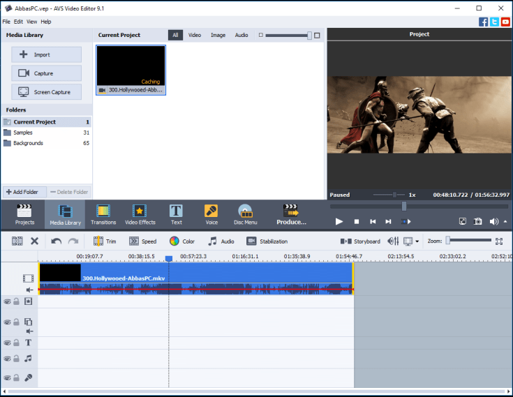 Download Grátis da chave de licença do AVS Video Editor