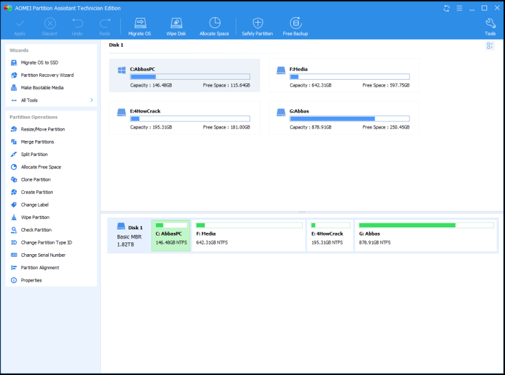 Download Grátis do código de licença do AOMEI Partition Assistant