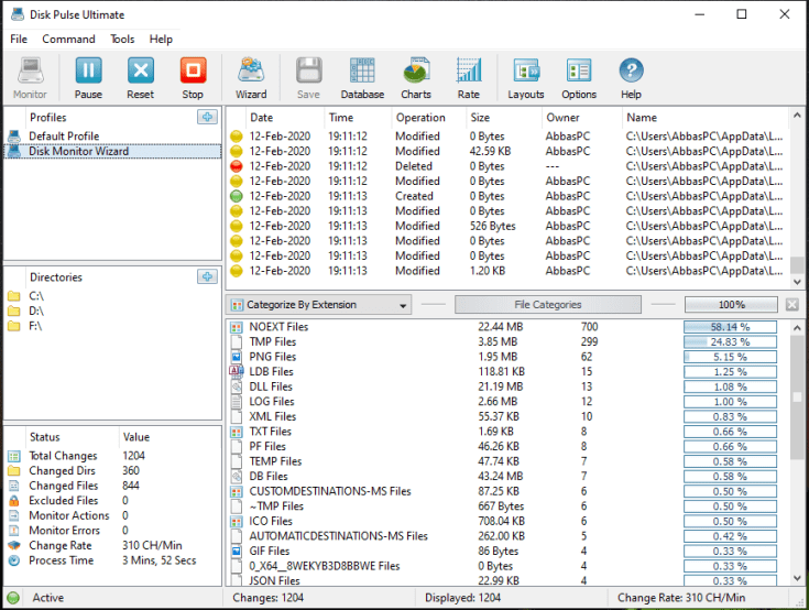 Chave de desbloqueio final do Disk Pulse