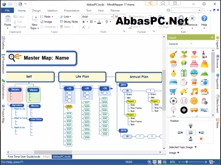 Número de série do MindMapper Arena