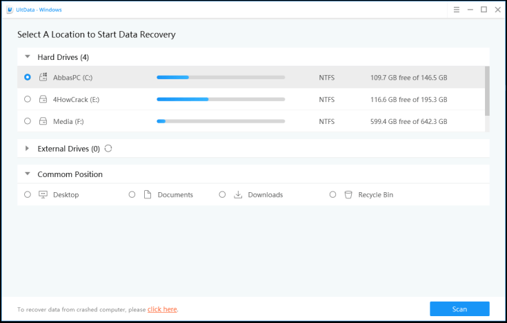 Download do código de registro do Windows Tenorshare UltData