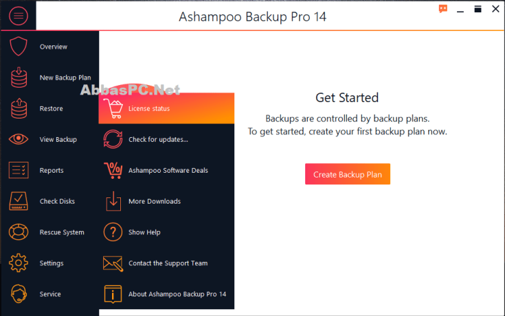 Download da chave de licença do Ashampoo Backup Pro