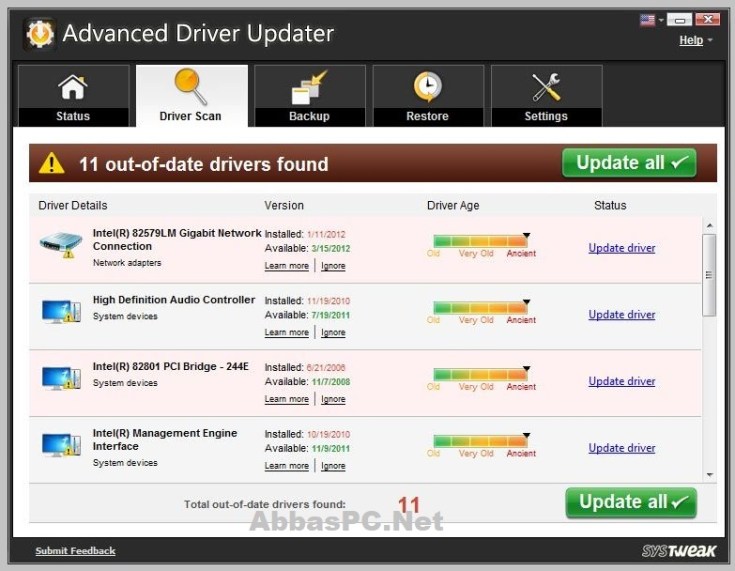 Chave de licença do atualizador de driver avançado