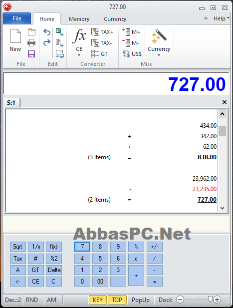 Código de licença do DeskCalc Pro