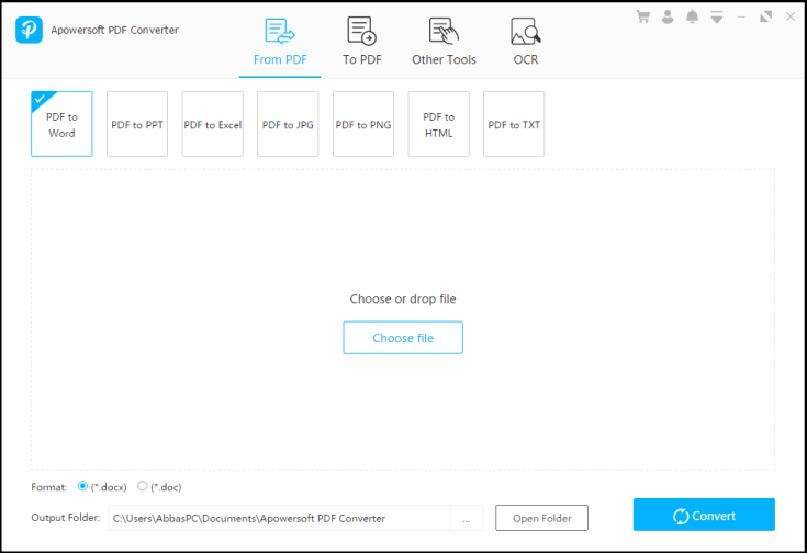 Download Grátis da chave serial do conversor de PDF da Apowersoft