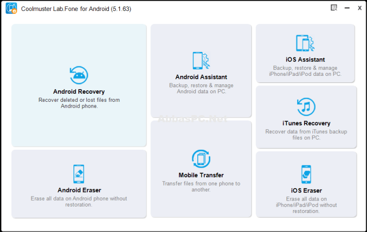 Coolmuster Lab.Fone para chave serial do Android