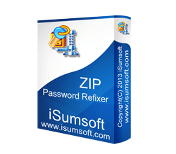 Logotipo do Crackeado do iSumsoft ZIP Password Refixer