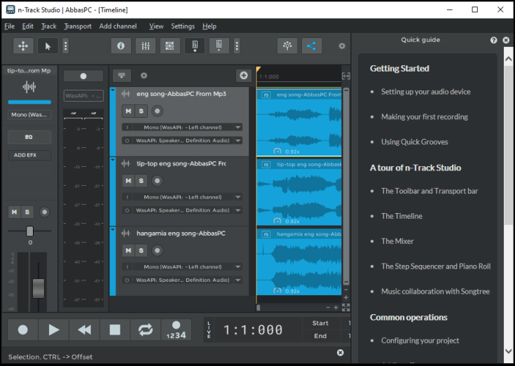 Download Crackeadoeado do n-Track Studio Suite